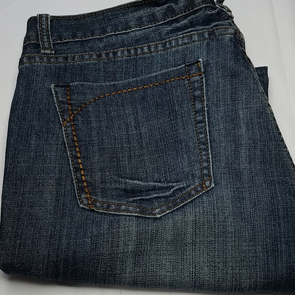 Refuge dark wash boyfriend jeans
